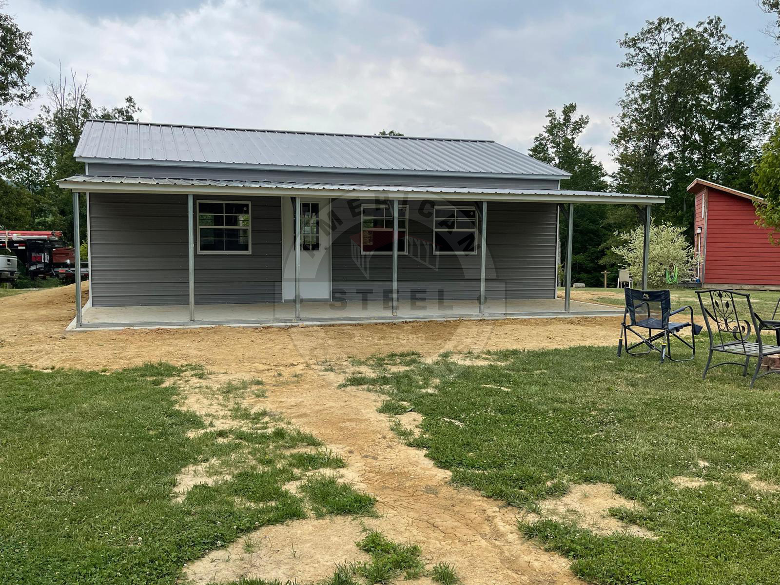 Metal Steel Barn in Fort Wayne Indiana