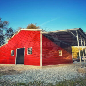 Metal Steel Barn in Fishers Indiana