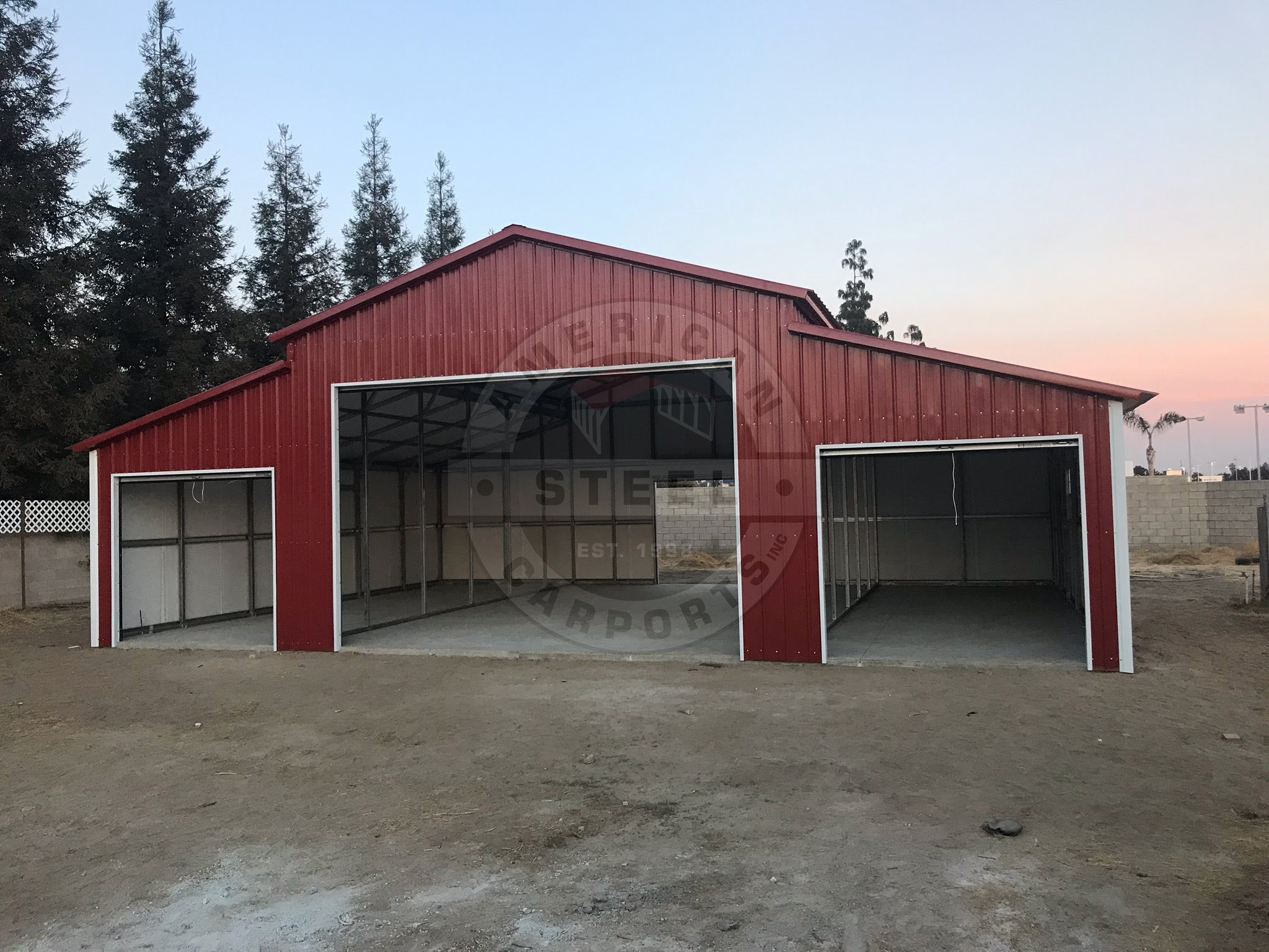 Metal Barn in Lafayette Indiana