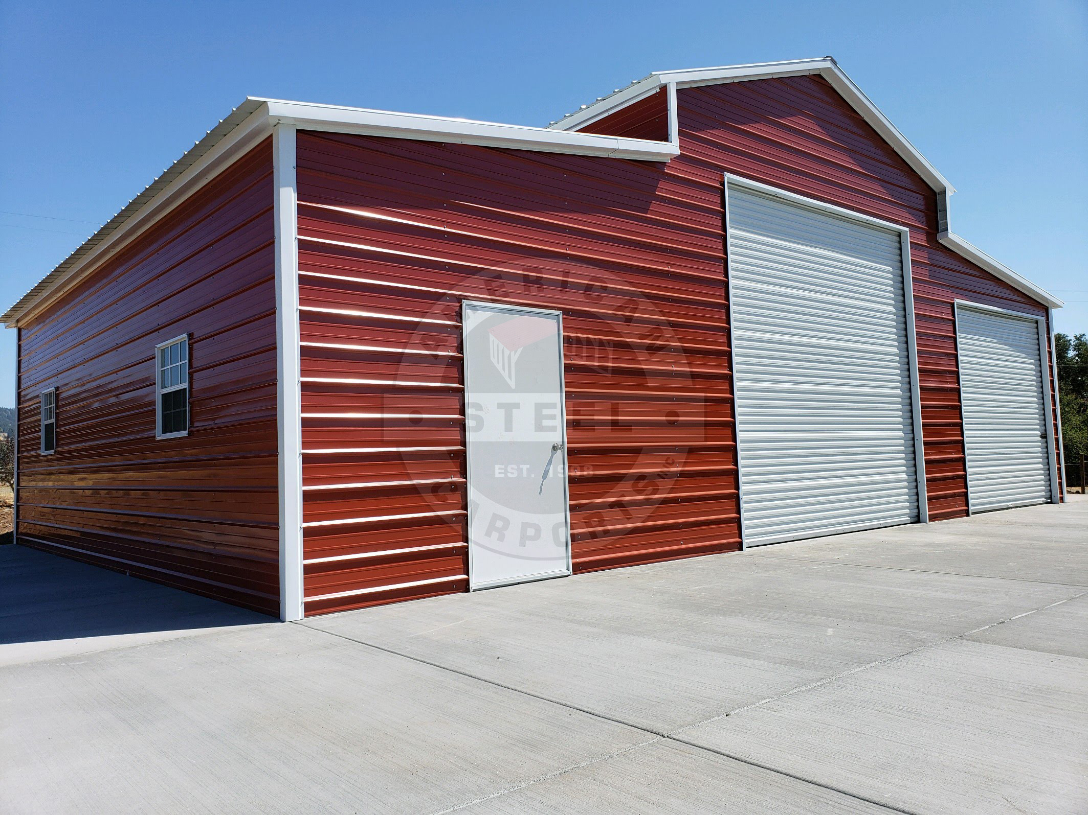 Evansville IN Metal Barn