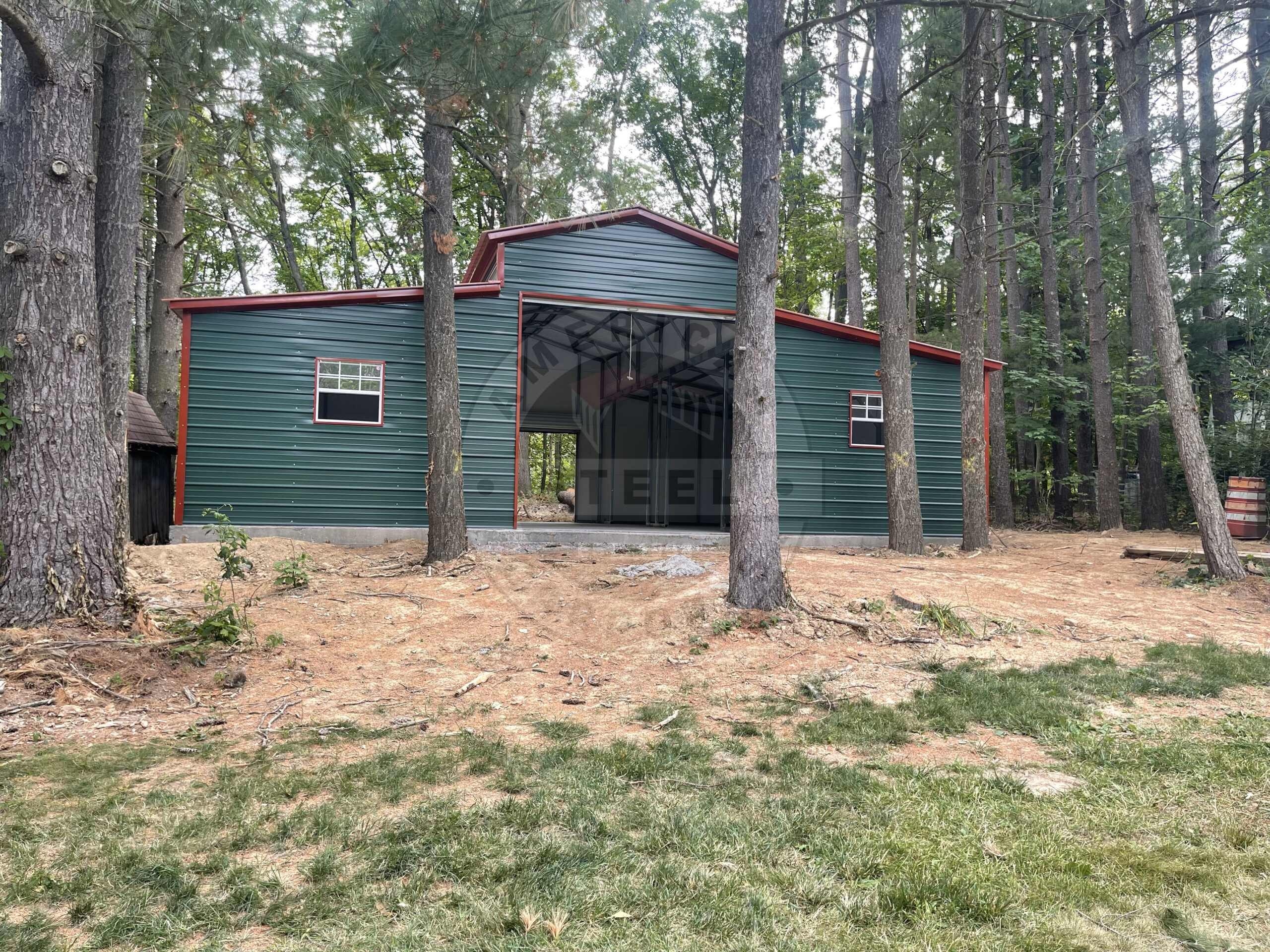 Naperville IL Metal Barn =