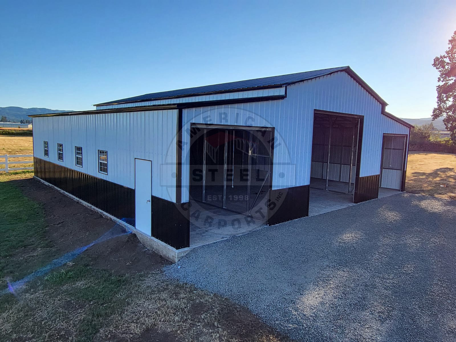 Waukegan IL Metal Barn