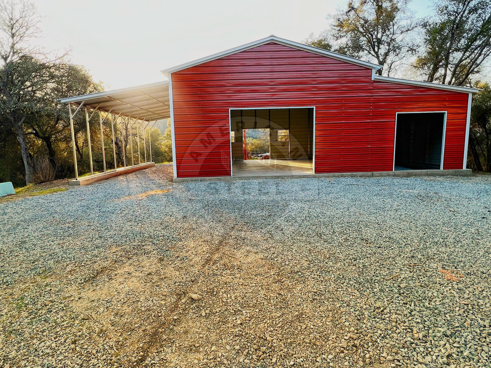Metal Steel Barn in Fishers Indiana