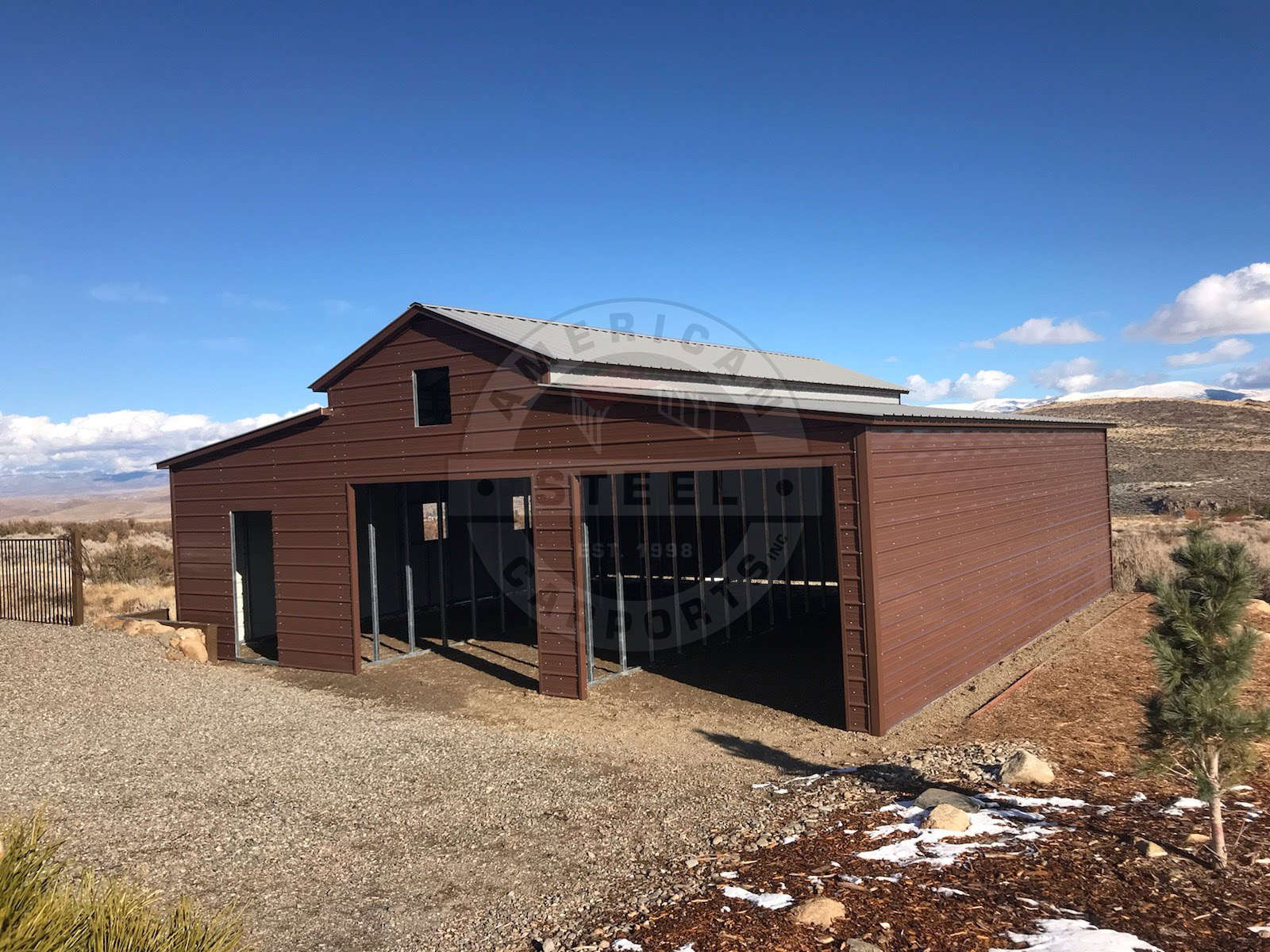 Metal Barn in Noblesville Indiana