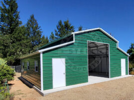 Metal Barn in Greenwood Indiana