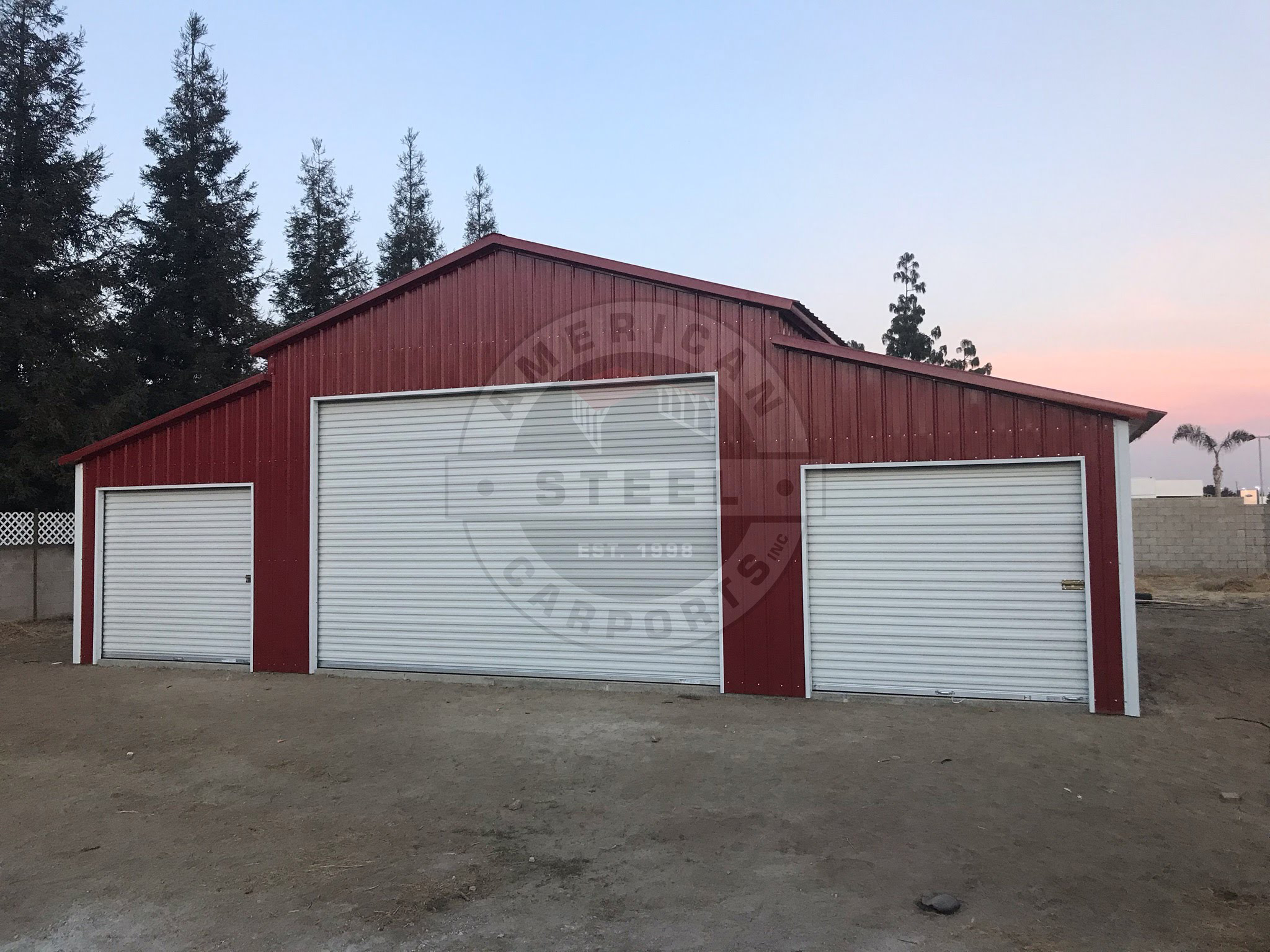 Metal Barn in Lafayette Indiana