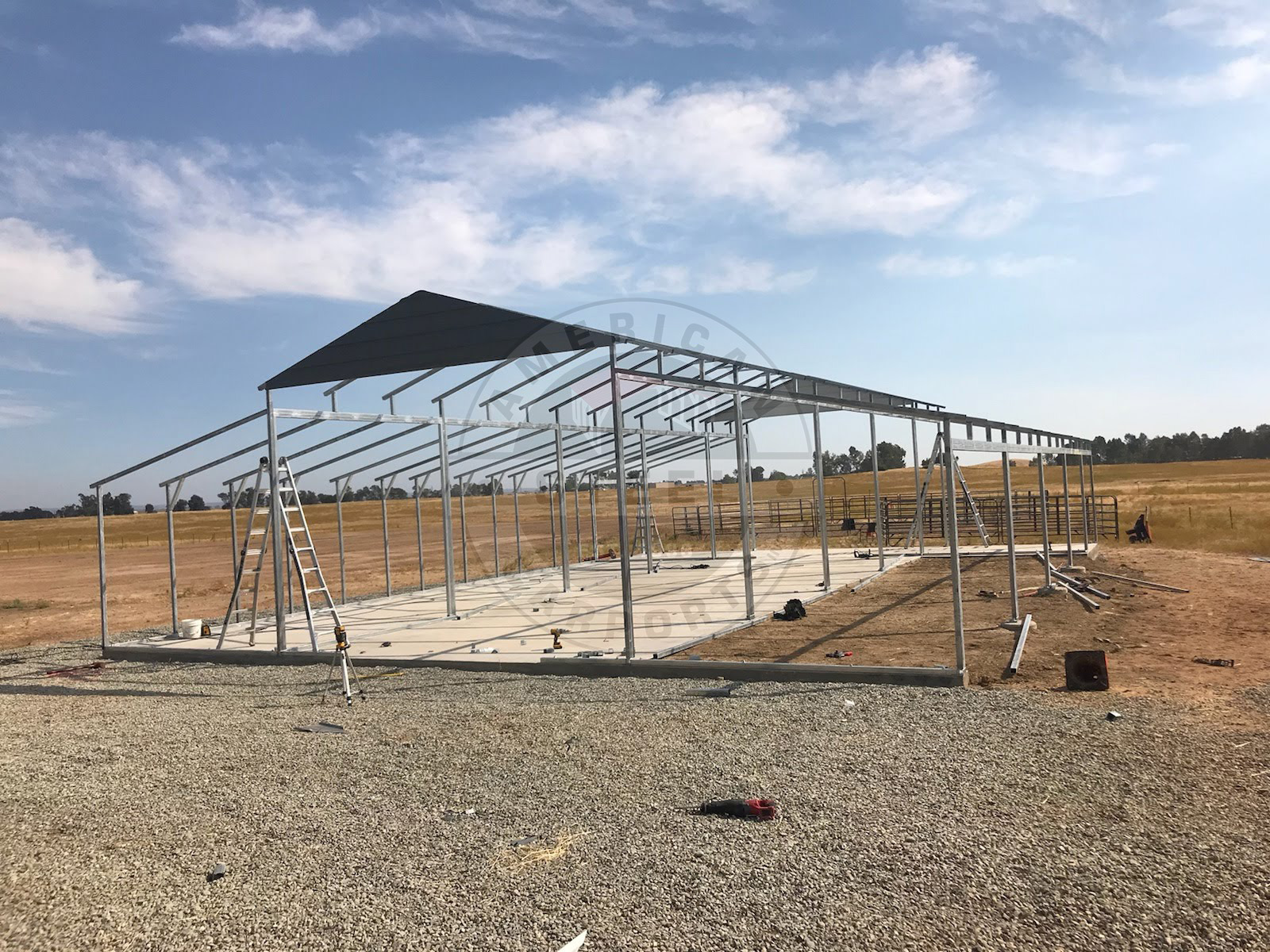 Metal Barn in Westfield Indiana