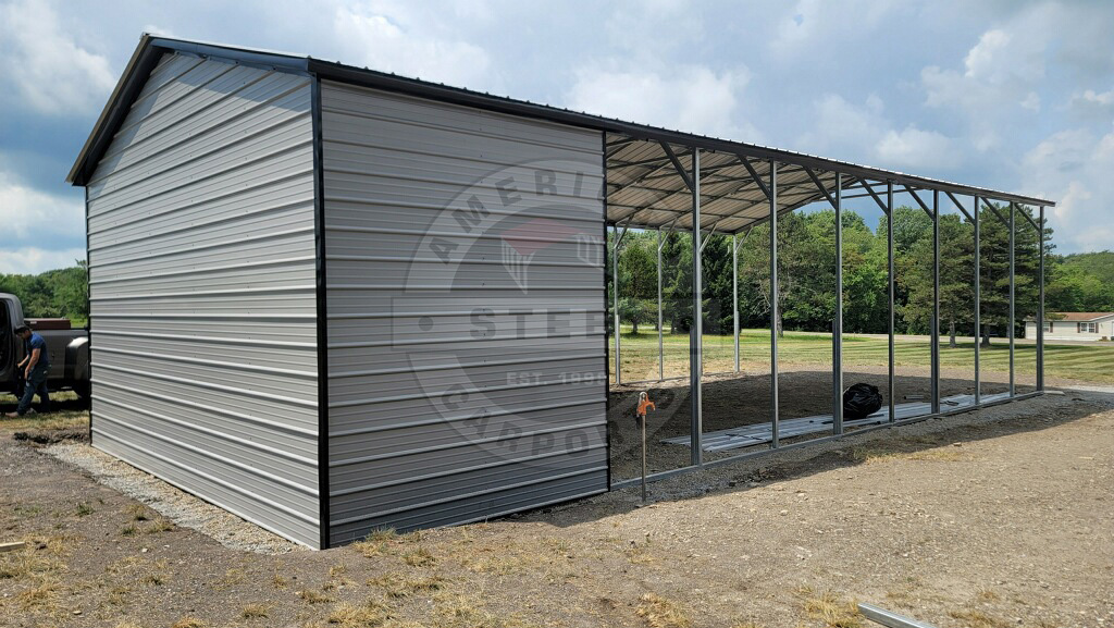Westland MI Metal Carport