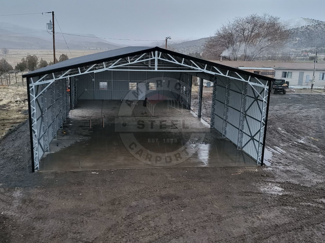 Illinois Clear Span Metal Building