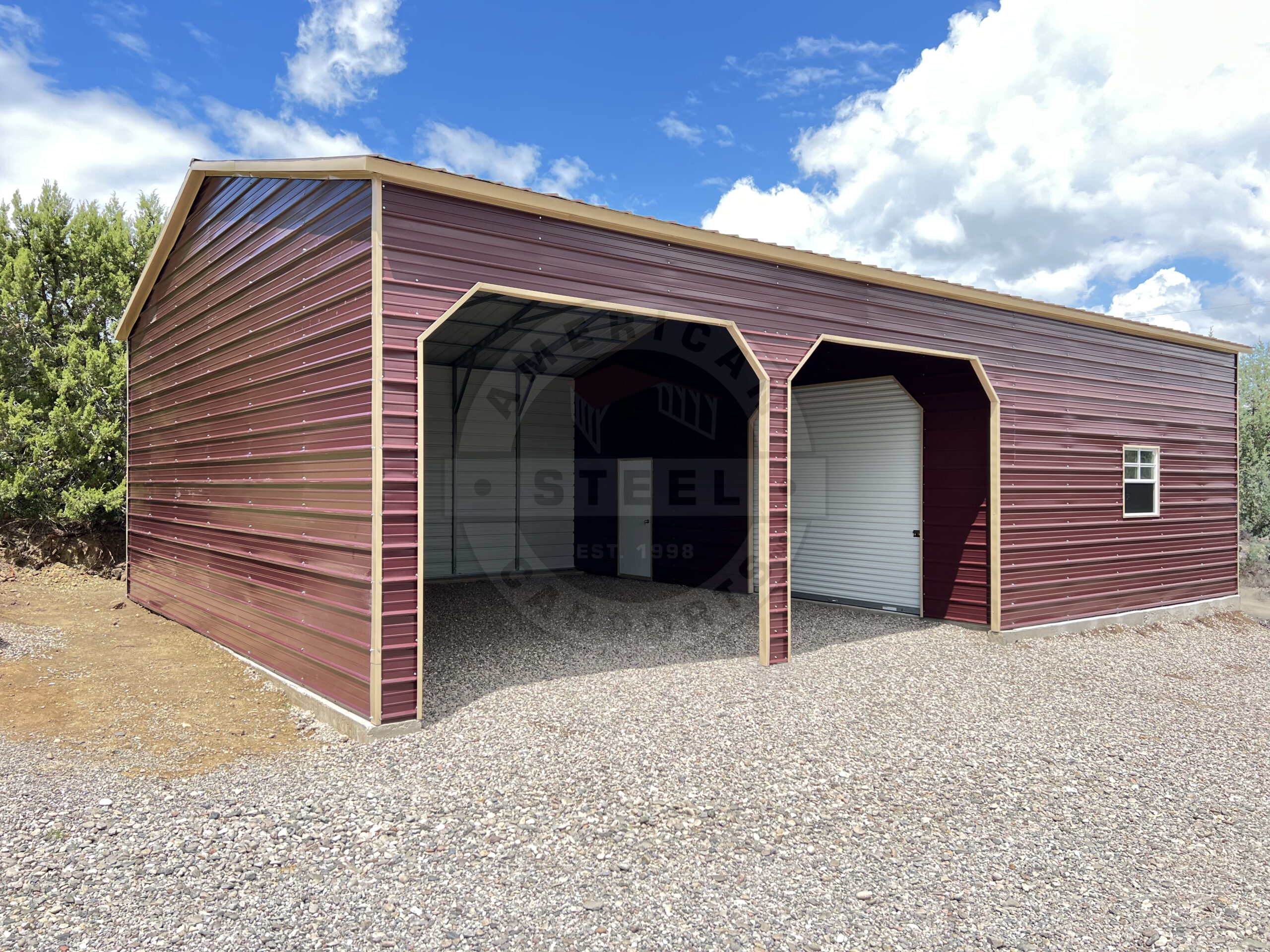 Shamrock TX Metal Garage