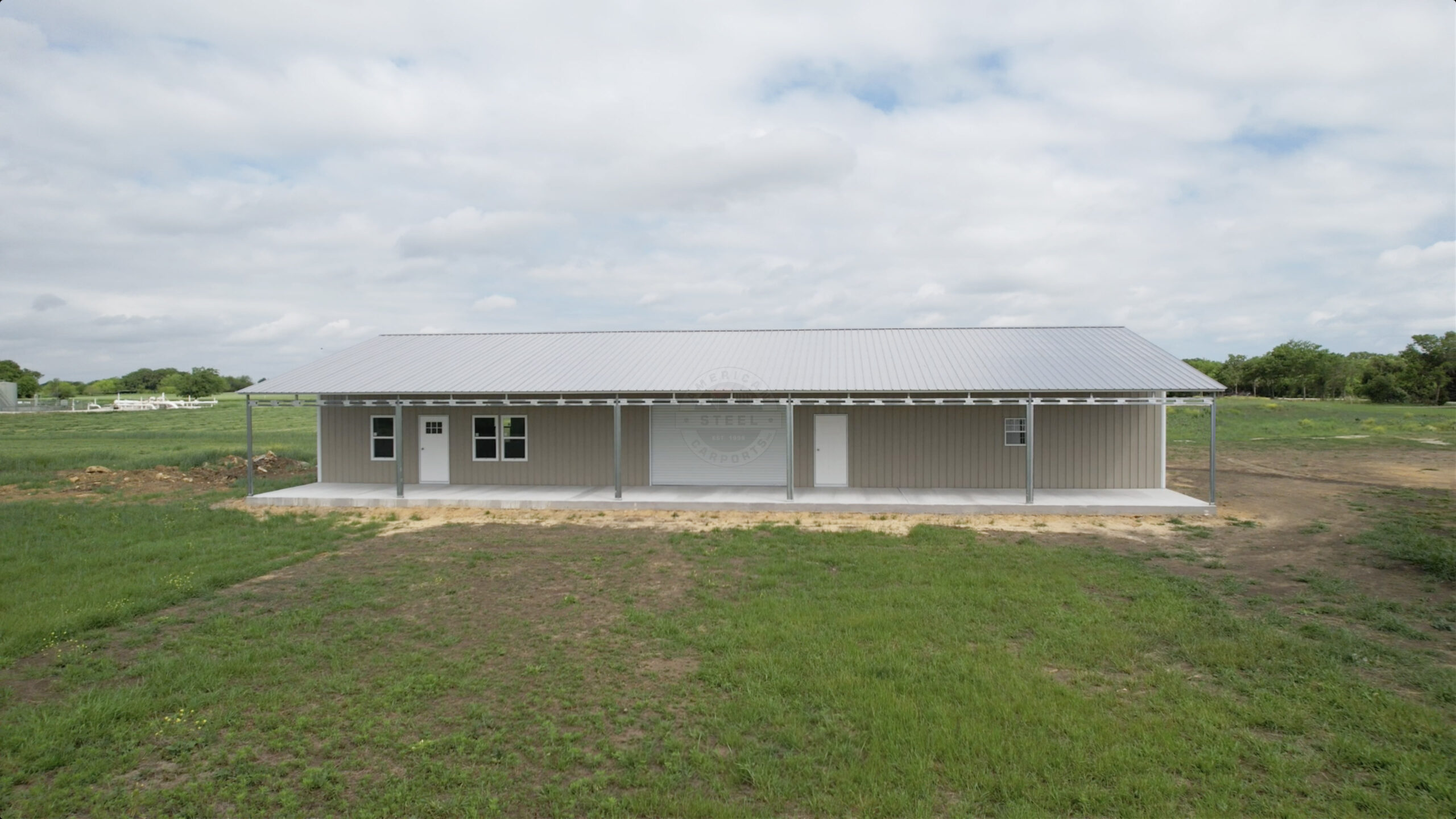 Marble Falls TX Metal Garage