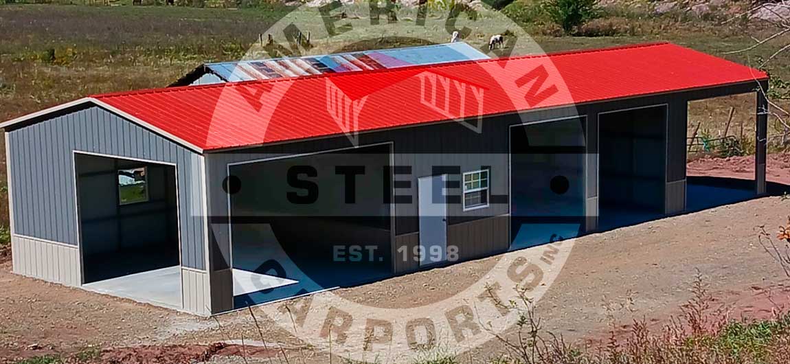 Best Steel Building Colors for Southern Homes
